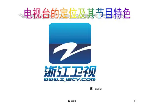 浙江卫视定位及其节目特色分析