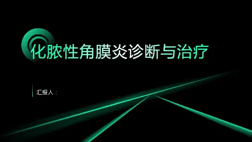 2024年化脓性角膜炎诊断与治疗PPT