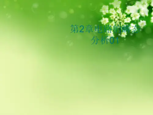 第2章电路的瞬态分析01优秀课件