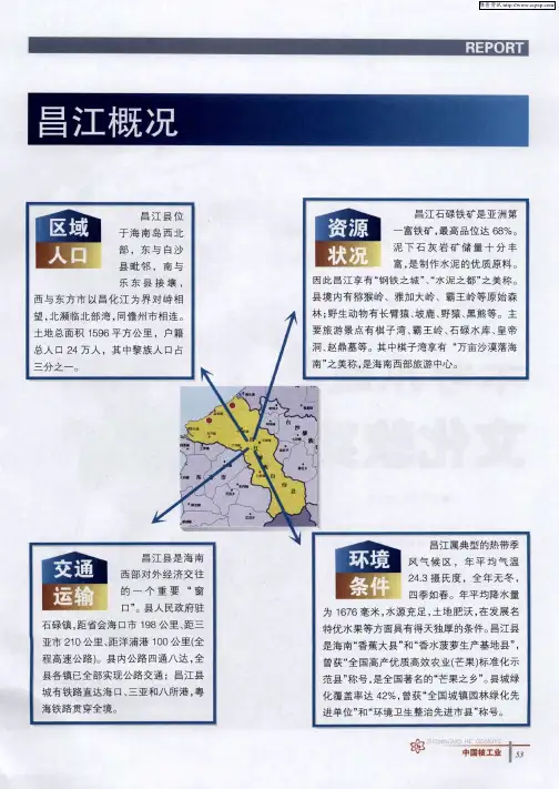 昌江概况