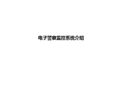 电子警察监控系统介绍ppt课件