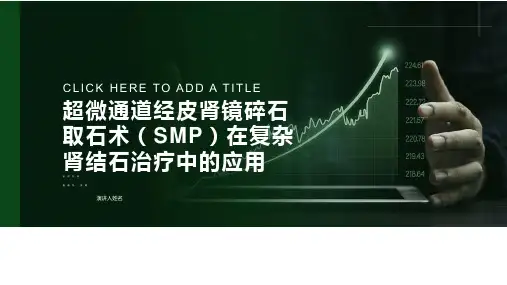 超微通道经皮肾镜碎石取石术