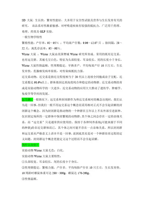 大鼠的区别