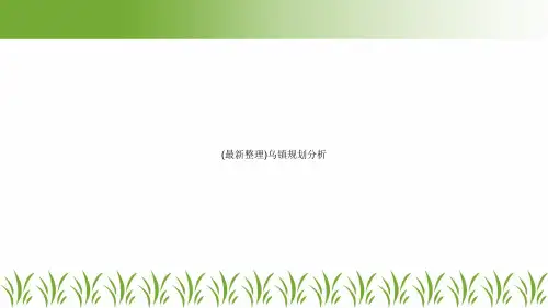 (最新整理)乌镇规划分析
