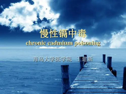慢性镉中毒
