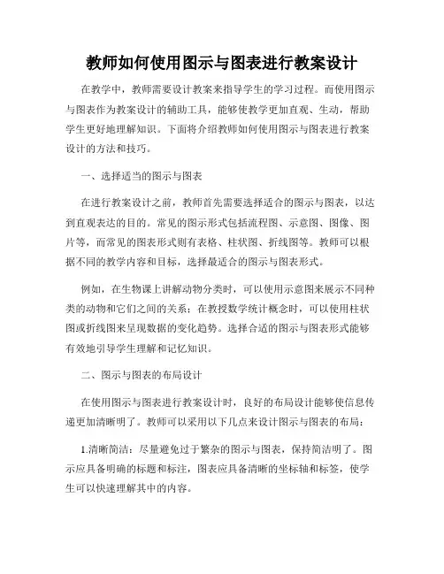 教师如何使用图示与图表进行教案设计