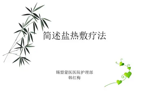 蒙医盐疗法