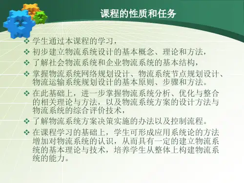 物流系统设计PPT45页