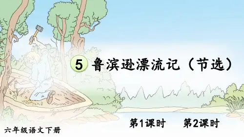人教统编版六年级语文下册《第2单元5 鲁滨逊漂流记(节选)》优质PPT精品公开课件