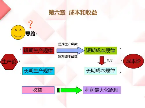 微观经济学之成本理论.pptx
