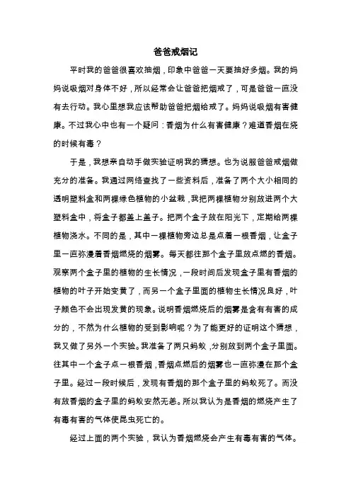 科技小论文1