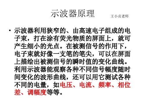 (大学物理实验)示波器原理