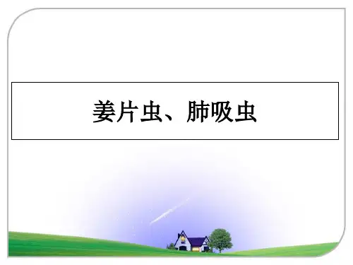 最新姜片虫、肺吸虫课件ppt