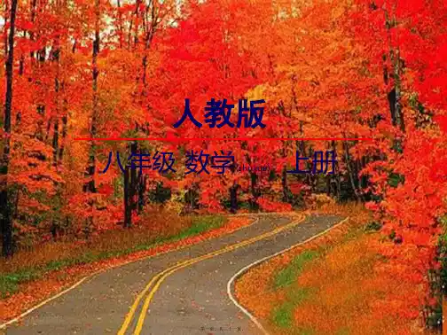 八年级数学上册 第十五章 分式 15.3 分式方程(1)课件