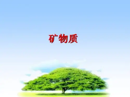 矿物质元素