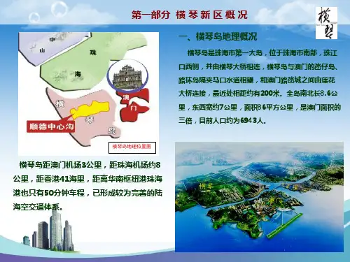 文件珠海横琴调研报告