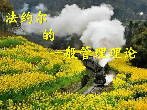 法约尔的一般管理理论