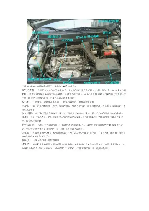 史上最全面的汽车各零件部位图解!有图解说!