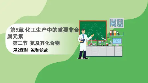 人教版高中化学必修二课件 第5章 第二节 第2课时 氨和铵盐(课件)