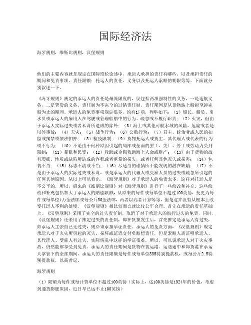 海牙规则