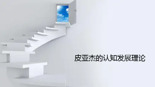 皮亚杰认知发展理论