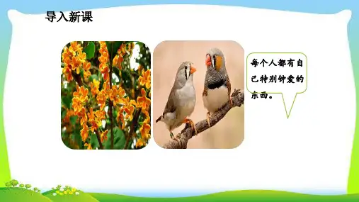 部编版五年级语文上册我的心爱之物完美版课件ppt