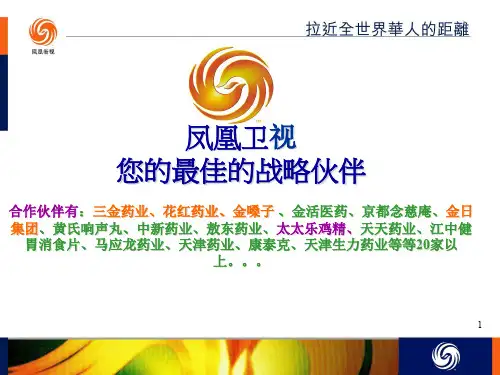 凤凰卫视的发展历程及广告投放价值分析(ppt 18页)