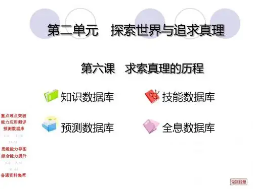 高三政治一轮复习生活与哲学PPT课件(美好生活的向导等12个) 人教课标版5