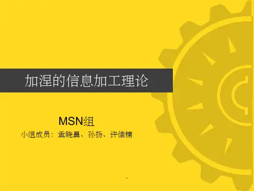加涅的信息加工理论