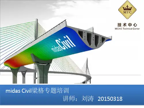 midas Civil梁格专题培训