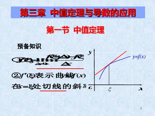 55同济大学第六版高数第3章1PPT课件