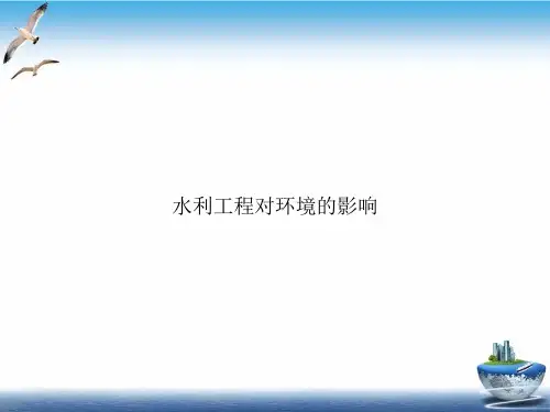 水利工程对环境的影响PPT培训课件