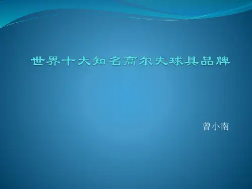 高尔夫球会管理(世界十大知名高尔夫球具品牌)