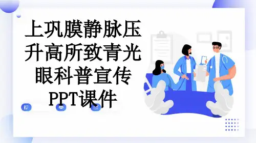 上巩膜静脉压升高所致青光眼科普宣传PPT课件