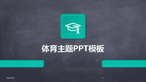2024年度体育主题PPT模板