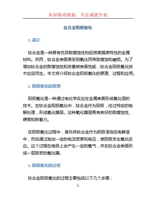 钛合金阳极氧化 (2)