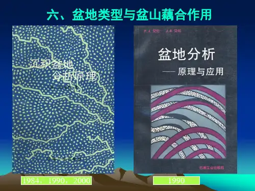 盆地类型与盆山藕合