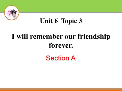 仁爱版英语九年级下册 Unit6_Topic3_SectionA_精品课件