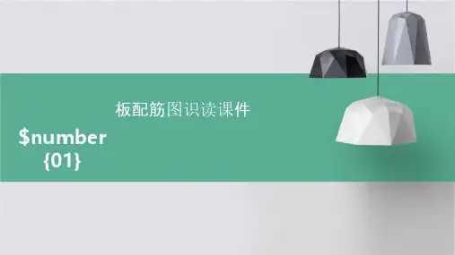 板配筋图识读课件