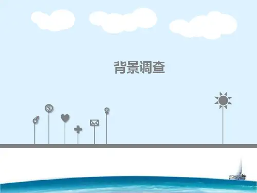 背景调查培训  ppt课件