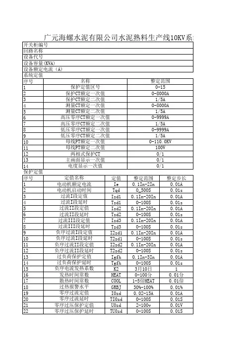 高压电动机保护RCS-9641CS