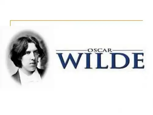 unit13 Oscar Wilde