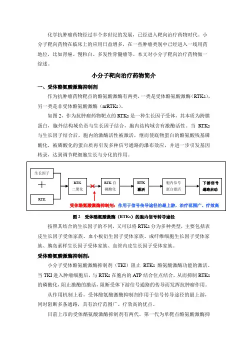 小分子靶向治疗药物简介