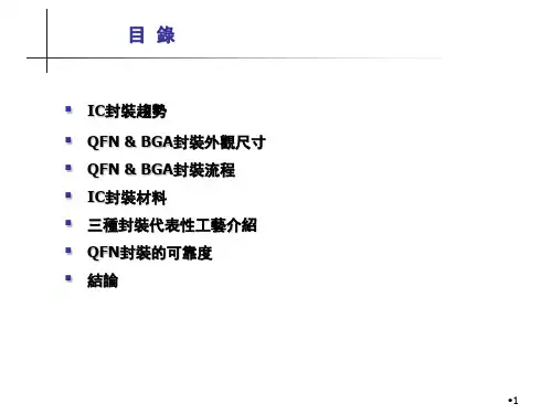 QFN封装技术简介PPT课件