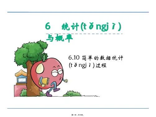 六年级下册数学课件-简单的数据统计过程_冀教版(2014秋) (共17张)