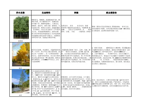 常见乔木种植技术及病虫害防治
