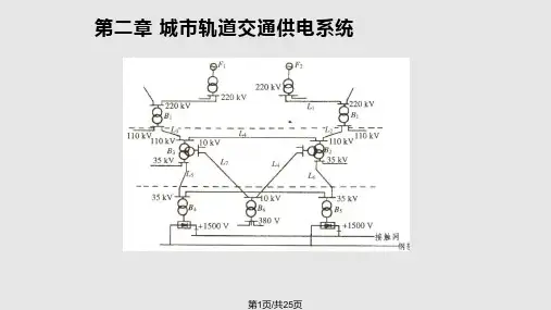 轨道交通供电系统介绍PPT课件