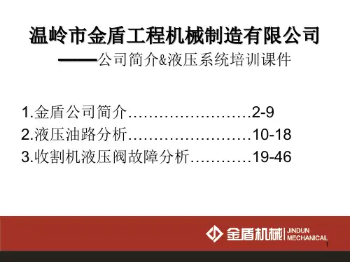 液压系统培训课件