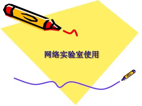 锐捷网络实验室使用