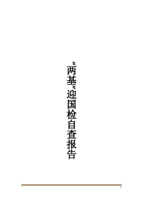 “两基”迎国检自查报告